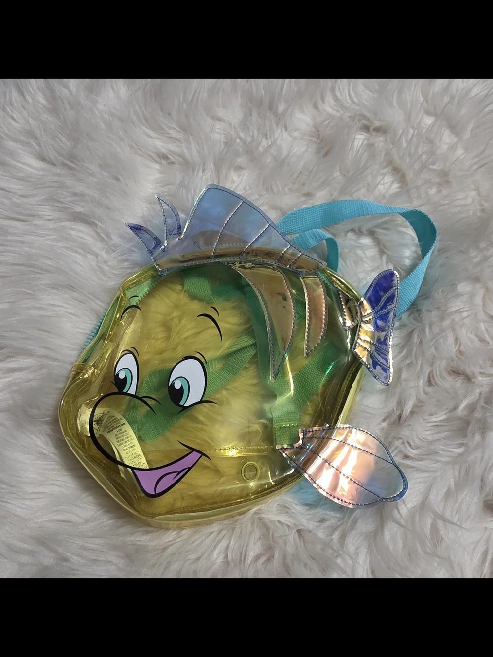 Disney The Littlw Mermaid Floundet Kids Backpack